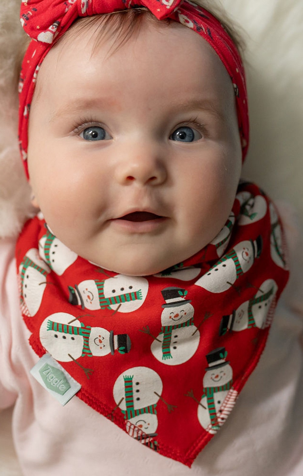 Festive First Christmas Bib