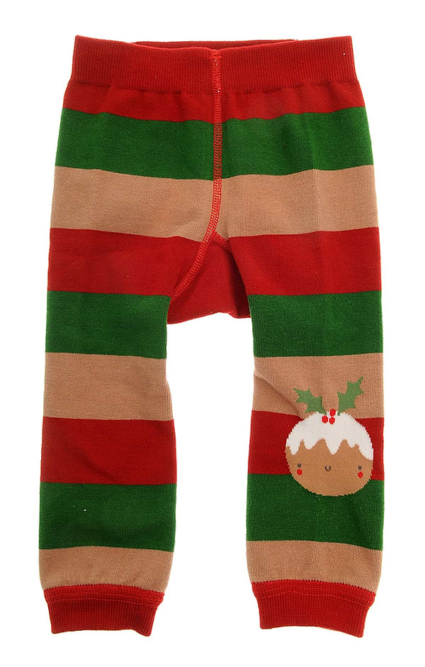Festive Baby Leggings and Socks Set