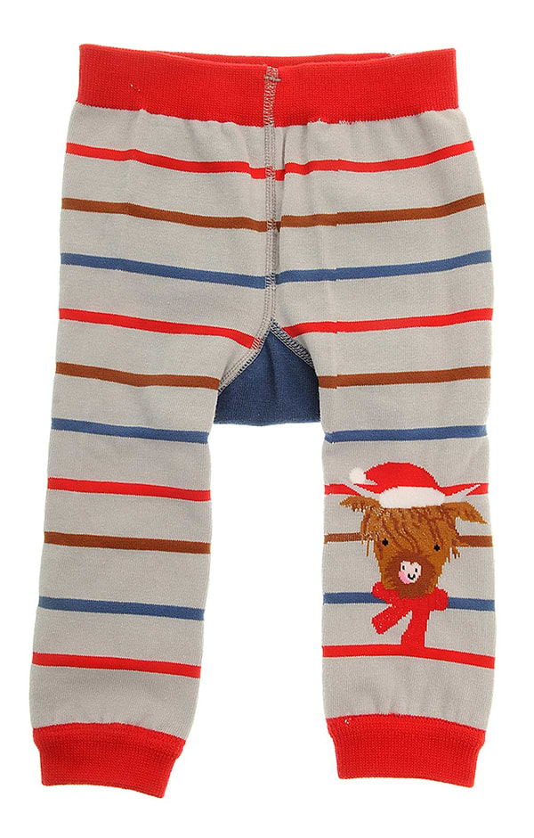 Festive Baby Leggings and Socks Set
