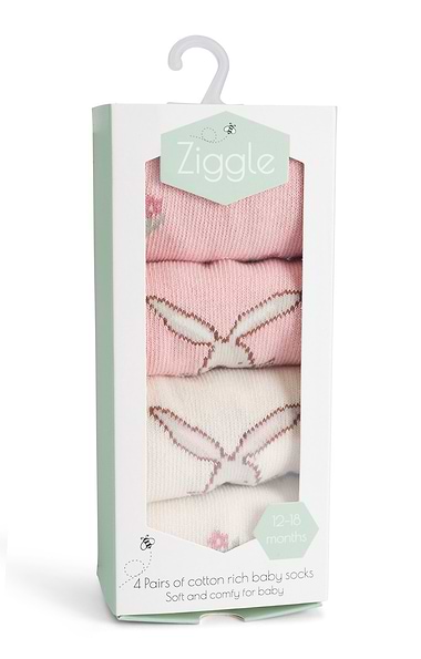 Baby and Toddler's Boxed Sock Set