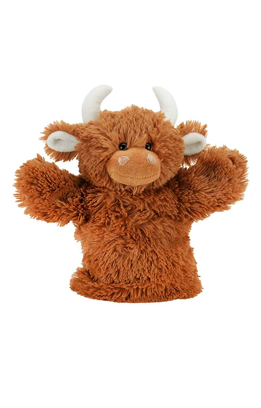 Highland Coo Hand Puppet
