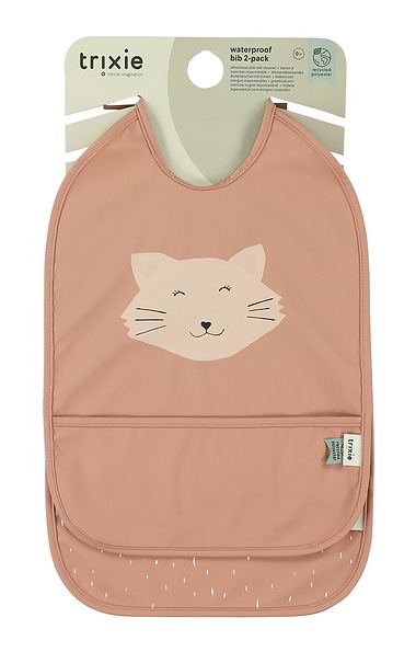 Pack of Two Waterproof Bibs