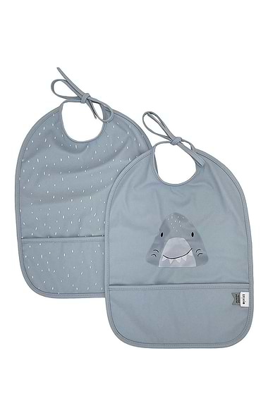 Pack of Two Waterproof Bibs