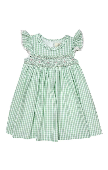 Girls Handsmocked Dress