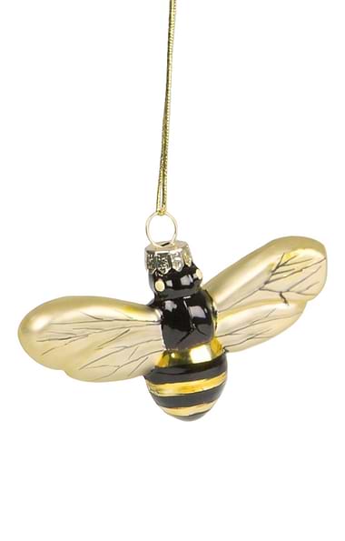 Glass Bee Bauble