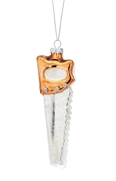 Glittery Saw Bauble