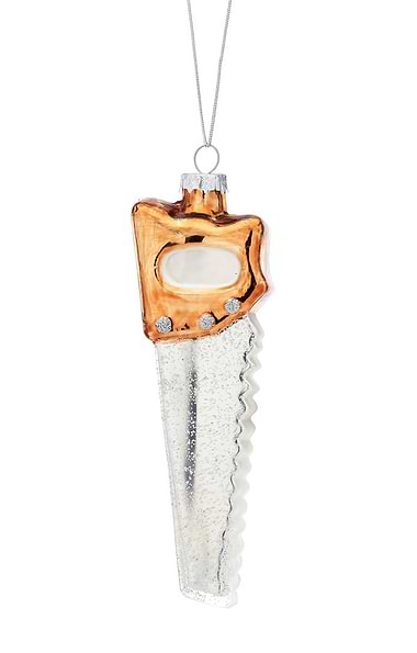 Glittery Saw Bauble