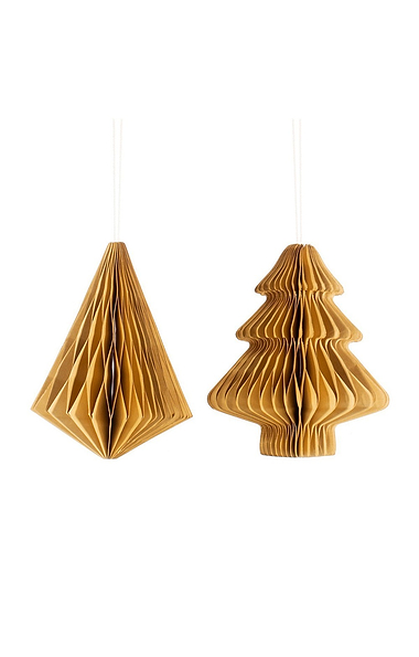 Acorn Honeycomb Paper Decoration