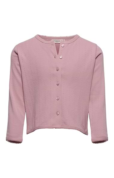 Girls Pointelle Cardigan
