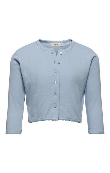 Girls Pointelle Cardigan