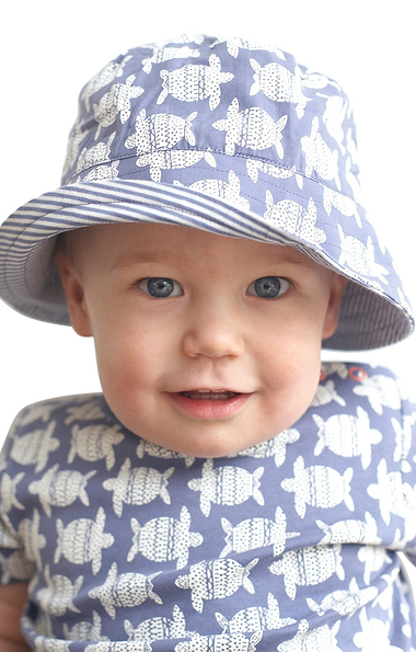 Girls All Over Print Reversible Sun Hat