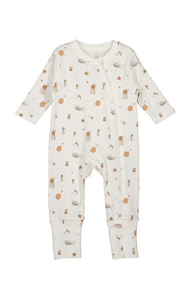 Baby Boys Print Romper