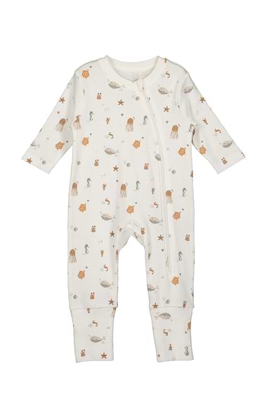 Baby Boys Print Romper