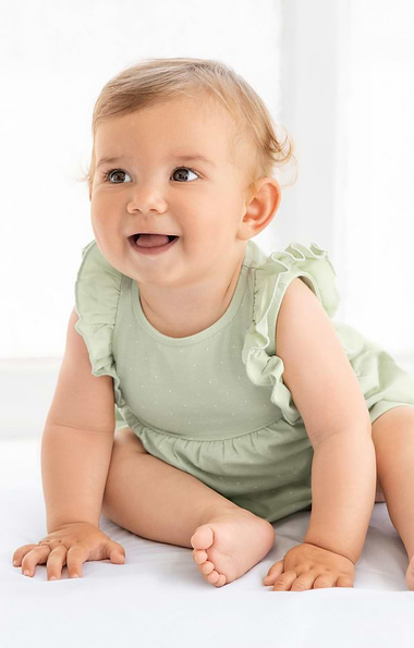 Baby Girls' Dress with Headband