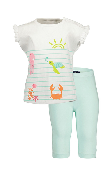 Girls' Shirt & Capri Trousers