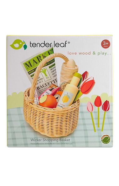 Wicker Shopping Basket