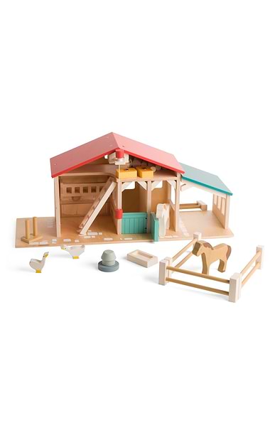 Wooden Farm Set