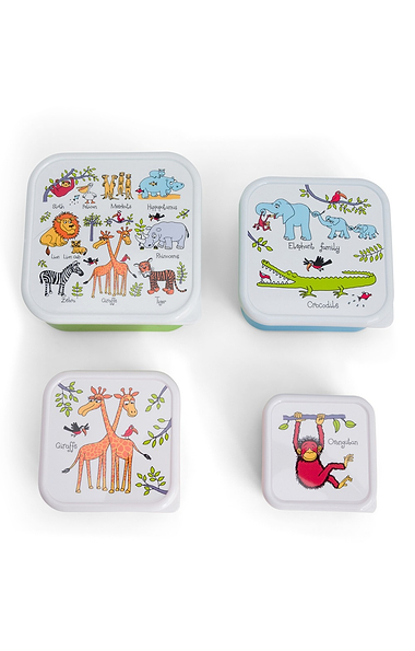 Children’s Set of Four Snack Boxes