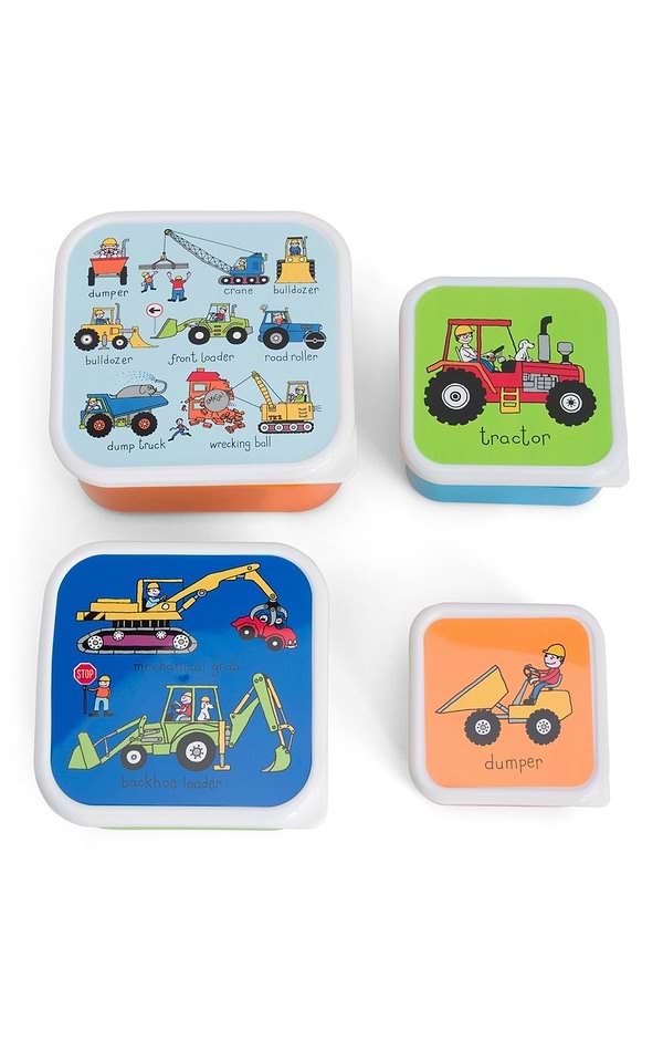 Children’s Set of Four Snack Boxes