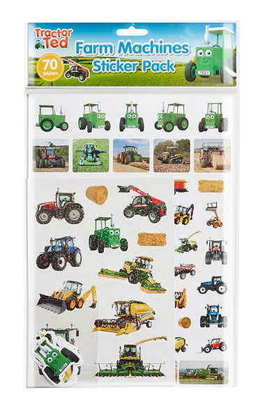 Tractor Ted Sticker Pack