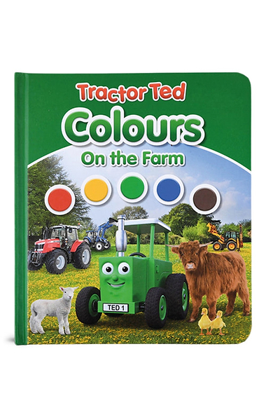 Children's Tractor Ted Colours On The Farm Board Book