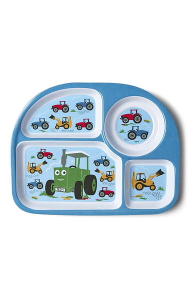 Children's Tractor Ted Machines Divider Plate