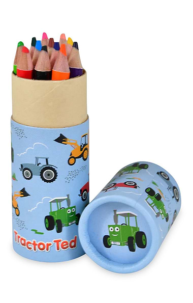 Tractor Ted Colouring Pencil Tube