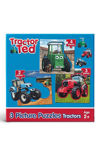 3 Tractor Ted Picture Puzzles