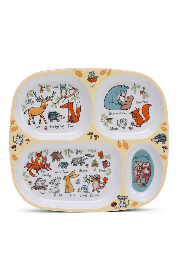 Children’s Melamine Divider Plate