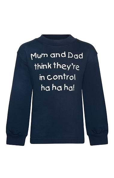 Child's Slogan Sweatshirt