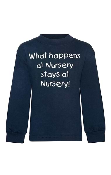 Child's Slogan Sweatshirt