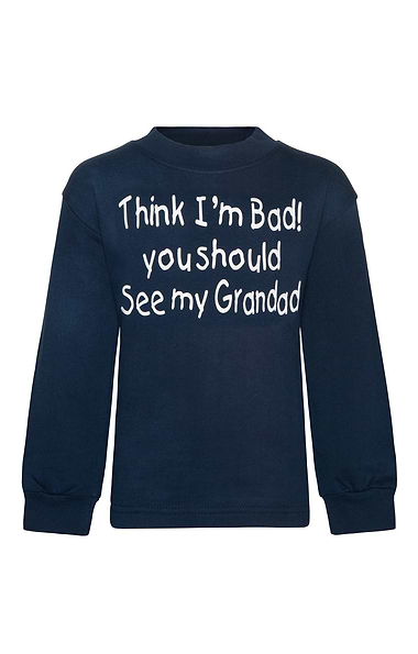 Child's Slogan Sweatshirt