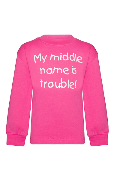 Child's Slogan Sweatshirt