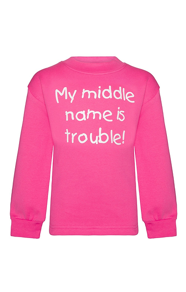 Child's Slogan Sweatshirt