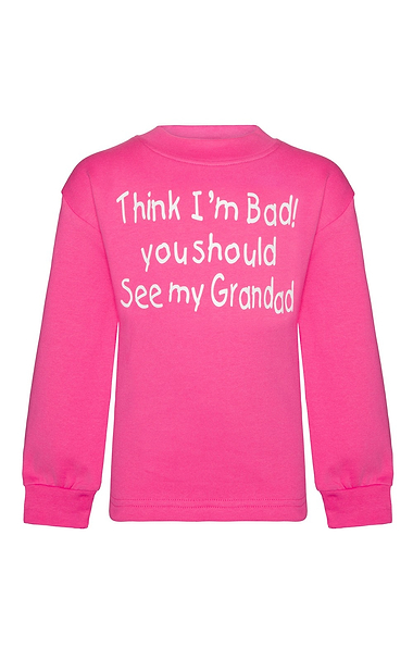 Child's Slogan Sweatshirt