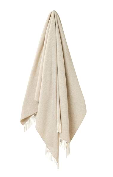 Herringbone Merino Throw