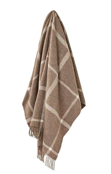 Check Windowpane Throw