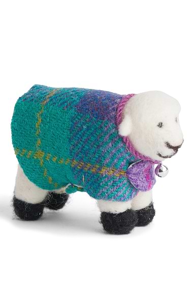 Felted Sheep with Harris Tweed® Jacket