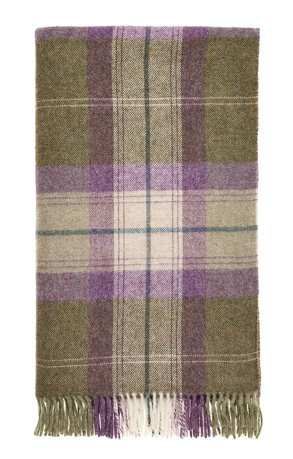 Skye Shetland Lambswool Throw