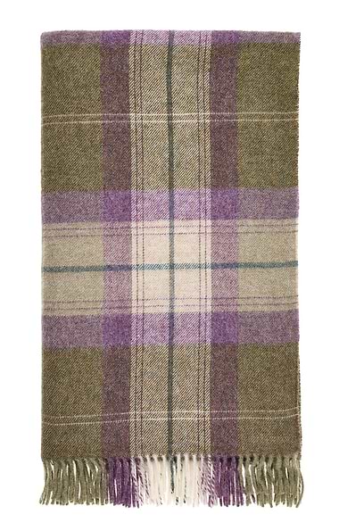 Skye Shetland Lambswool Throw