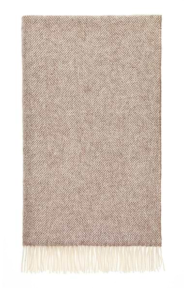 Lambswool Herringbone Throw