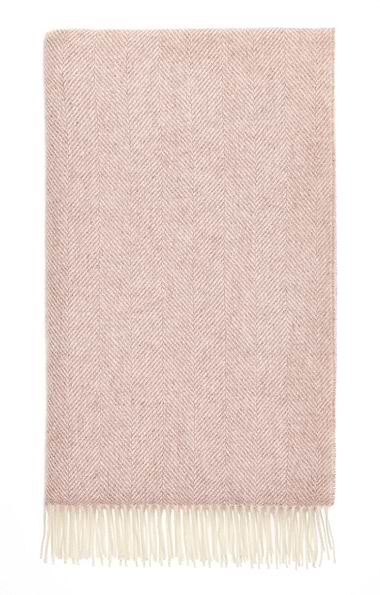 Lambswool Herringbone Throw
