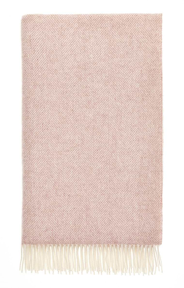 Lambswool Herringbone Throw
