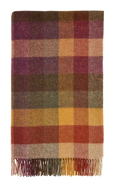 Bronte by Moon Shetland Harlequin Throw