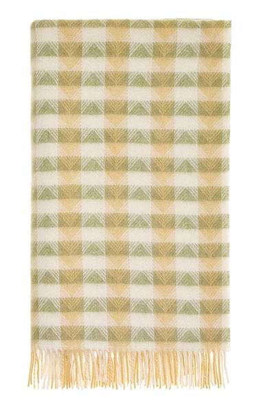 Bronte by Moon Lambswool Chevron Throw