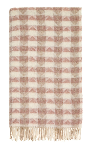 Bronte by Moon Lambswool Chevron Throw