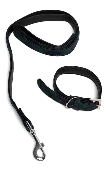 Tartan Dog Collar & Lead