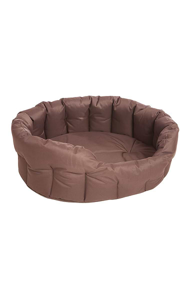 Medium Waterproof Oval Dog Bed