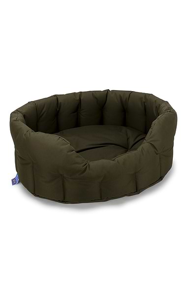 Medium Waterproof Oval Dog Bed