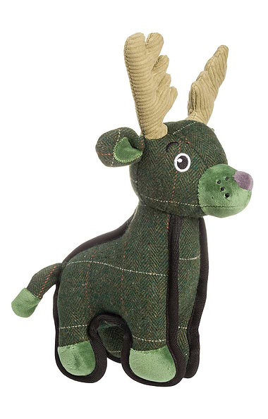 Tweed Plush Dog Toy